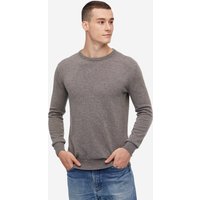 LILYSILK Seide T Shirt Herren Marle Grau DE 100% Maulbeerseide Mit Kurzarm Schlicht Und Leicht L