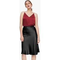 LILYSILK Seiden Damen Top Temperatu-Rregulierung Rotwein M