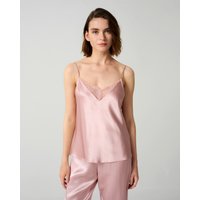 LILYSILK Seiden Tops für Damen DE Atmungsaktiv Altrosa XS