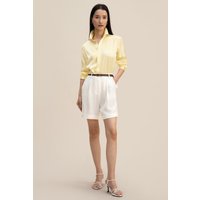 LILYSILK Seidenbluse Damen Gold DE 100% Seide Klasse 6A Normale Passform Weich Und Gemütlich 30