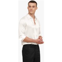 LILYSILK Seidenhemd Für Herren 22MM Maulbeerseide Basic Herrenhemd Ivory XL