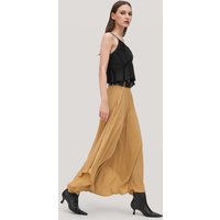 LILYSILK Seidenhose Toffee Deutschland Hohe Leibhöhe Leicht Und Weich 40-42