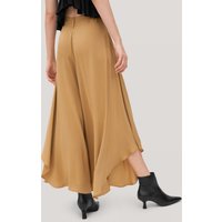 LILYSILK Seidenhosen Toffee Deutschland Mit Hoher Taille Schlicht Und Leicht 42-44