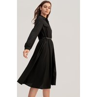 LILYSILK Seidenkleid Schwarz Deutschland Charmeuse Seide Langärmliges Retro Anmutiges Leicht Und Weich XXL