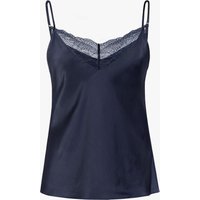 LILYSILK Camisole Seide Dunkel Blau DE 100% Seide Dünne Verstellbare Schultergurte Entworfen Von Mel In Melbourne Schlicht Und Leicht XS