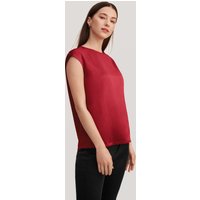 LILYSILK Seiden T Shirt Rotwein Deutschland Reine Seide Mit Rundhalsausschnitt Super Weich XL