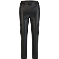 MARC AUREL 2-in-1-Hose Hose in Leder-Optik black