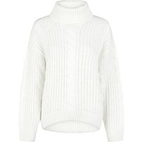 MARC AUREL Rollkragenpullover mit Zopfmuster