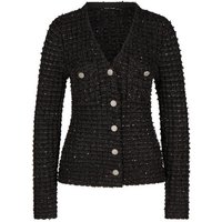 MARC AUREL Strickjacke mit Pailletten-Mix