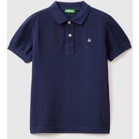 United Colors of Benetton Poloshirt mit Markenlabel