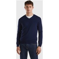 United Colors of Benetton V-Ausschnitt-Pullover