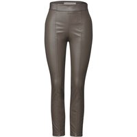 STREET ONE Lederhose High Waist