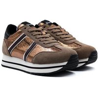 United Colors of Benetton Damen Sneaker VEX LAMINATO - brown/black Sneaker