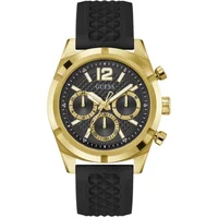 Widerstand Multifunktionsuhr Schwarz Gold Guess