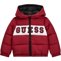 Rote Gesteppte Kinderjacke Guess