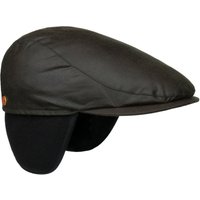 Matteo Plus Waxed Cotton Flatcap by Mayser