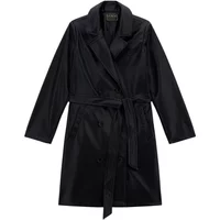 Schwarzer Trenchcoat für Mädchen Guess