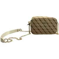 Metall Front Reißverschluss Tasche Jacquard Guess