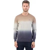 Baumwoll-Crewneck-Pullover mit gesticktem Logo Guess