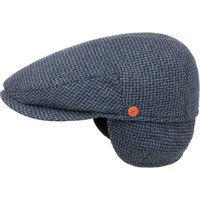 Merlino Zigzag Flatcap mit Ohrenklappen by Mayser