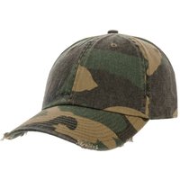 Destroyed Visor Camo Strapback Cap