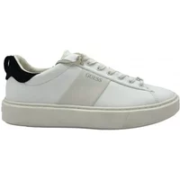 Weiße Ledersneaker für Herren Guess