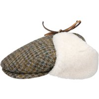 Harris Tweed Flatcap mit Ohrenklappen by Lierys