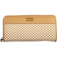 Schicke braune Geldbrse mit Logo Guess