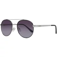 Silberne Sonnenbrille für Frauen mit Verlaufsgläsern Guess