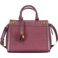 Elegante violette Handtasche mit vielseitigem Design Guess