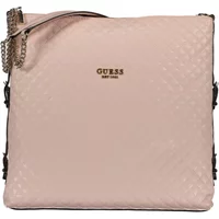 Elegante rosa Schultertasche mit Kettenhenkel Guess