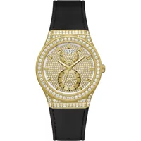 Princess Multifunktionsuhr Schwarz/Gold Guess