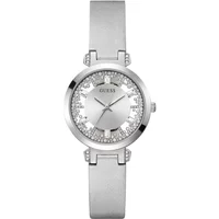 Guess Damen Armbanduhr Crystal Clear silber 38 mm Gw0535L3 Guess