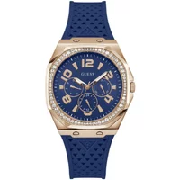 Guess Damen Armbanduhr Zest Multifunktion blau