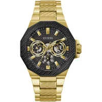 Guess Herren Armbanduhr Multifunktionsuhr Indy gold