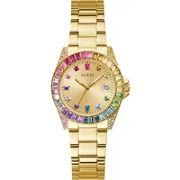 Guess Damen Armbanduhr Work Life Opaline gold