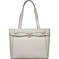 Weiße Shopper-Tasche mit Ikonischen Details Guess