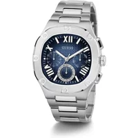 Guess Herren Armbanduhr Edelstahl Armband silber Gw0572G1 Guess