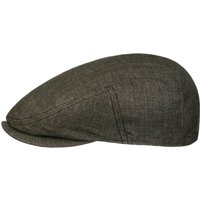 Woodfield Linen Flatcap by Stetson