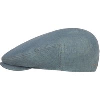 Woodfield Linen Flatcap by Stetson