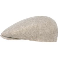 Woodfield Linen Flatcap by Stetson