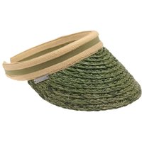 Raffia Schild Visor by Seeberger