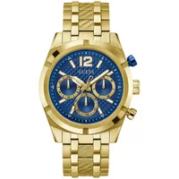 Resistance Multifunktionsuhr Gold Blau Guess