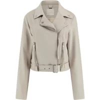 Synthetische Wildleder Perfecto Jacke Guess