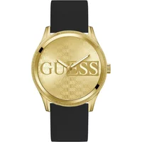 Reputation Schwarz Gold Uhr Guess