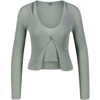 Guess Strickpullover Damen Cardigan Doppellagig (1-tlg)