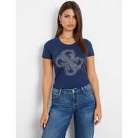 Guess T-Shirt (1-tlg) Ziersteine