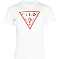 Guess T-Shirt T-Shirt CN SS Original Logo Kurzarmshirt (1-tlg)