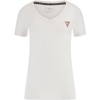 Guess T-Shirt T-Shirt SS VN Mini Triangle Kurzarmshirt (1-tlg)