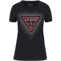 Guess T-Shirt T-Shirt SS CN Star Triangle Kurzarmshirt (1-tlg)